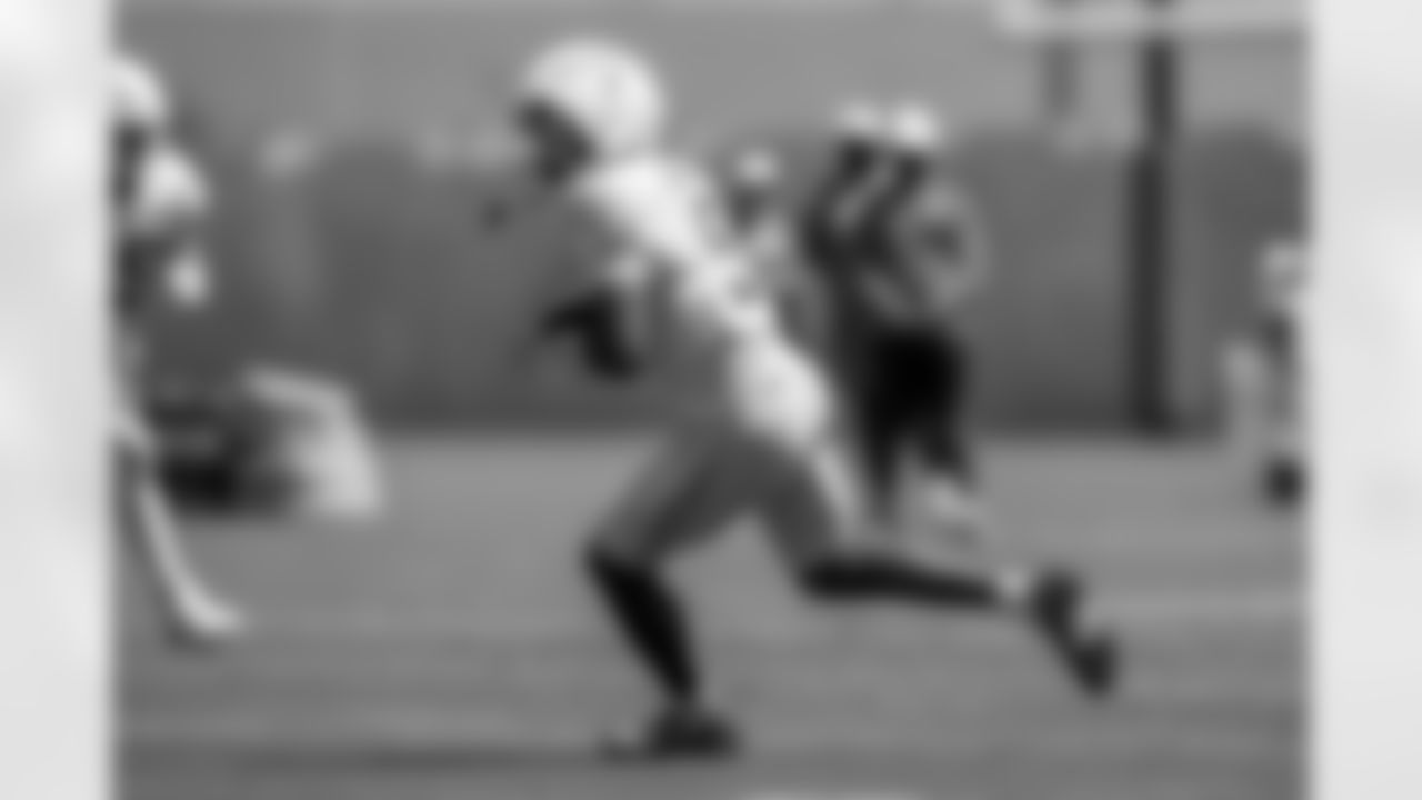 The Los Angeles Chargers practice at Training Camp on Monday, August 18, 2025 at The Bolt in El Segundo, CA.