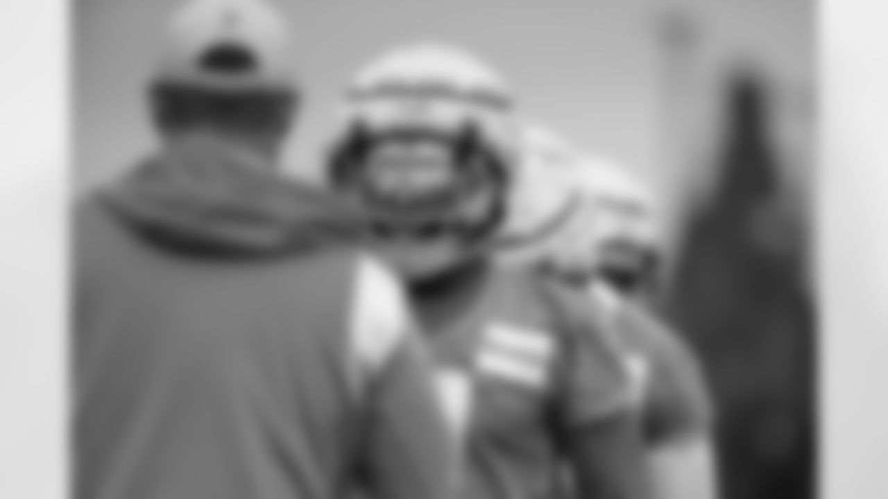 The Los Angeles Chargers practice on Wednesday, November 15, 2023 at Hoag Performance Center in Costa Mesa, CA.