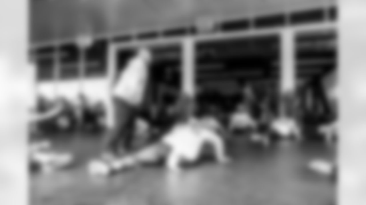 Los Angeles Chargers players participate in Phase 2 of the offseason program on Monday, May 5, 2025 at The Bolt in El Segundo, CA.