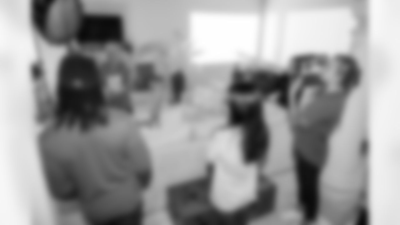 The Los Angeles Chargers surprise their 2025 Fan of the Year on Tuesday, October 28, 2025 in San Diego, CA.