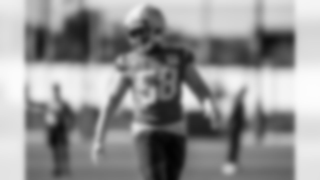 The Los Angeles Chargers practice at Training Camp on Wednesday, December 10, 2025 at The Bolt in El Segundo, CA.