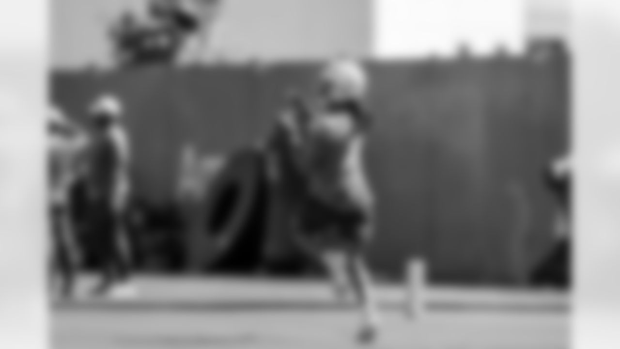The Los Angeles Chargers practice on Friday, October 3, 2025 at The Bolt in El Segundo, CA.