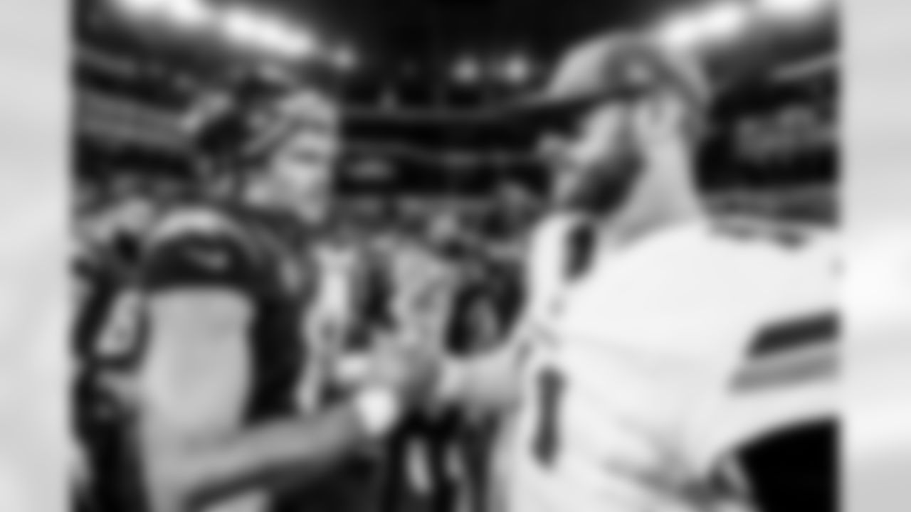 Take a look back at the Chargers Week 8 matchup with the Vikings in monochrome!