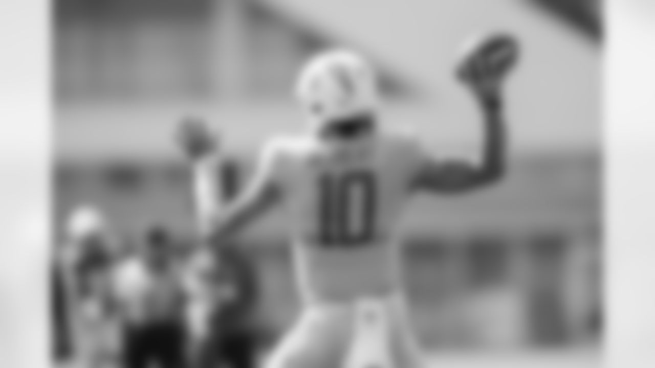 The Los Angeles Chargers practice on Wednesday, October 9, 2024 at The Bolt in El Segundo, CA.