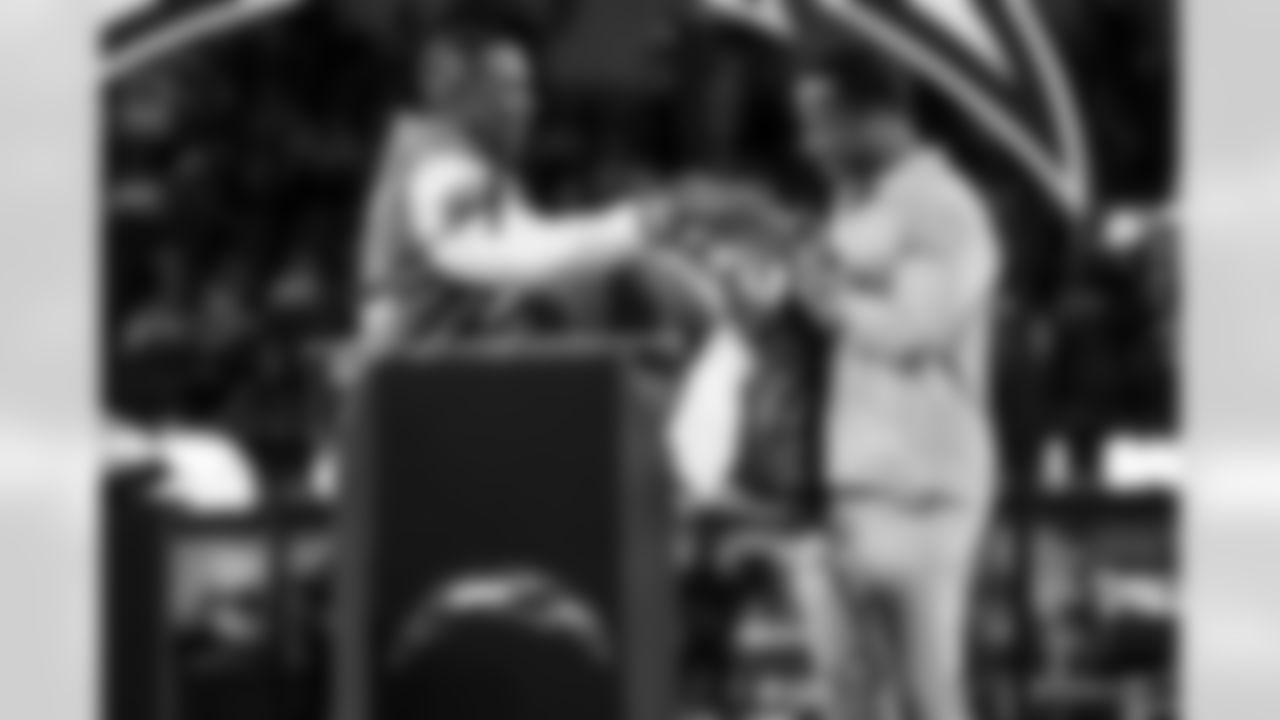 Chargers Legend Antonio Gates and Chargers Legend Rodney Harrison