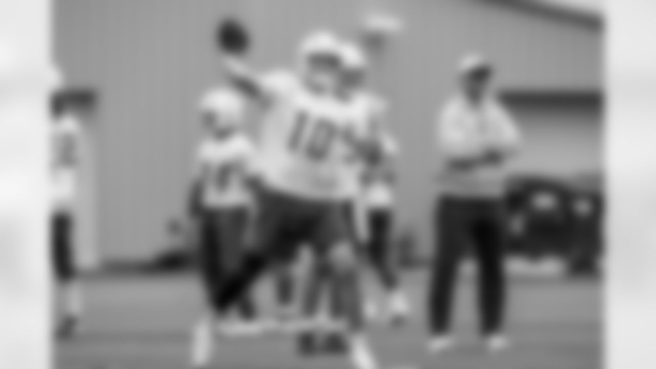 Los Angeles Chargers players participate in Phase 3 of the offseason program on Wednesday, June 4, 2025 at The Bolt in El Segundo, CA.