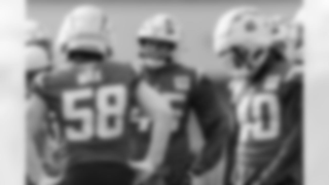 The Los Angeles Chargers practice on Thursday, November 13, 2025 at The Bolt in El Segundo, CA.