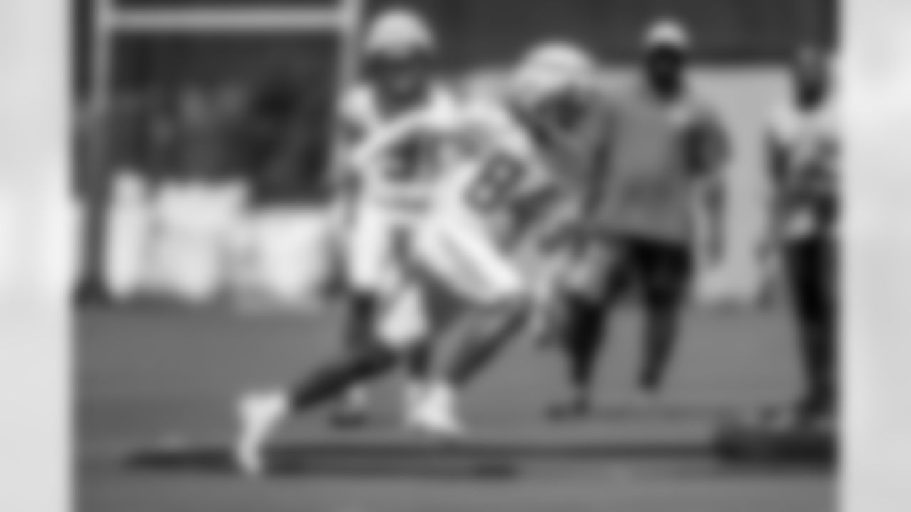 The Los Angeles Chargers hold Rookie Mini-Camp on Friday, May 9, 2025 at The Bolt in El Segundo, CA.