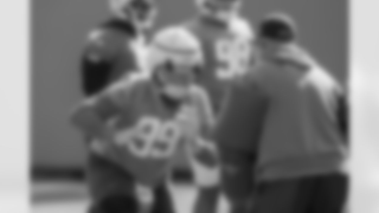 Check out the best photos of the Bolts' Saturday practice at Hoag Performance Center