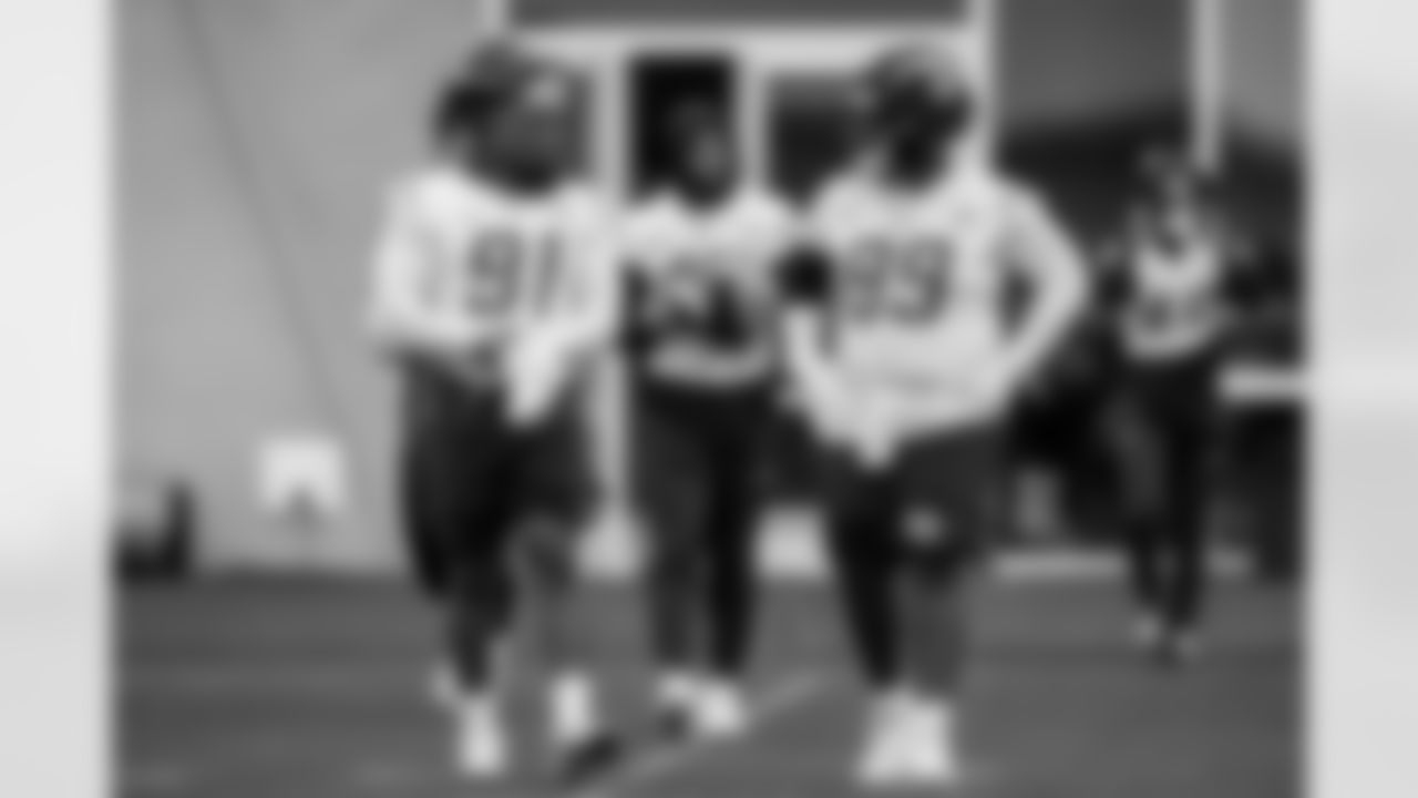 The Los Angeles Chargers practice on Tuesday, December 23, 2025 at The Bolt in El Segundo, CA.