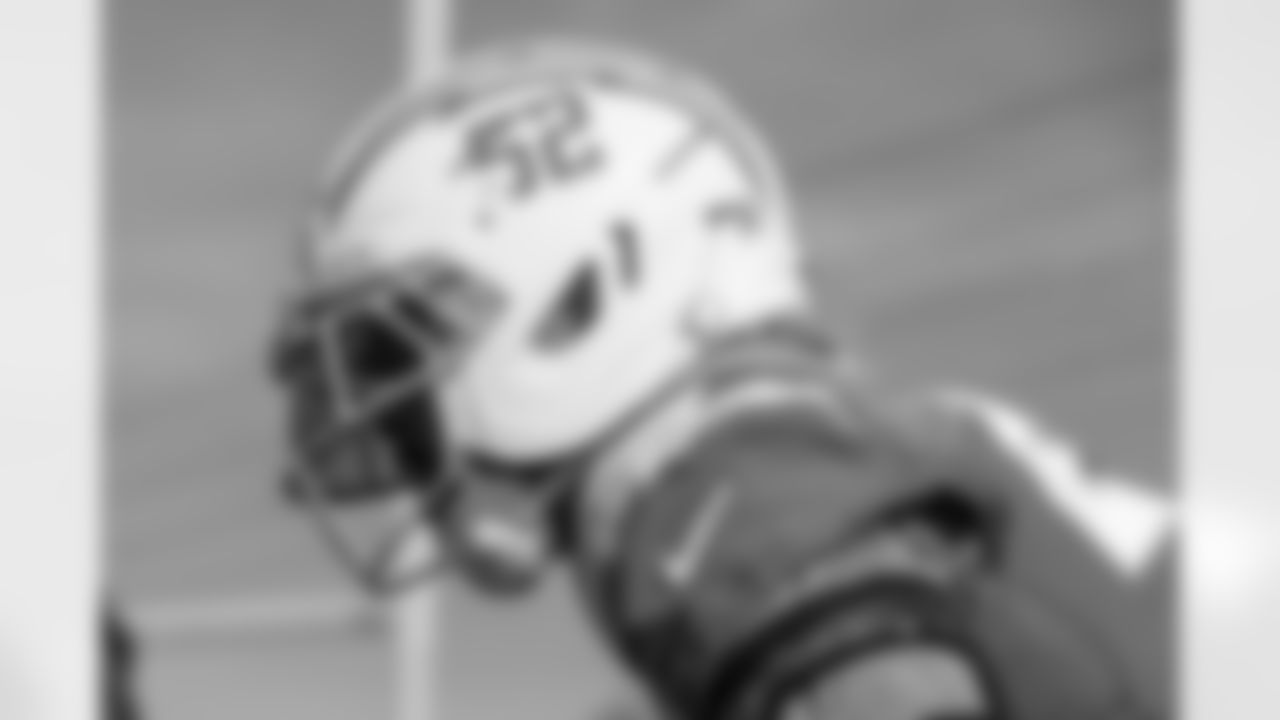 The Los Angeles Chargers practice on Thursday, December 18, 2025 at The Bolt in El Segundo, CA.