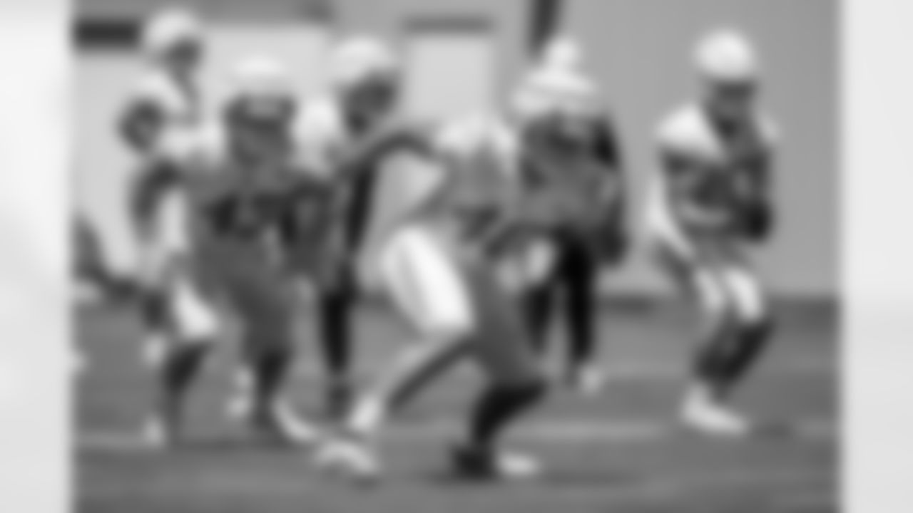 The Los Angeles Chargers hold Rookie Mini-Camp on Saturday, May 10, 2025 at The Bolt in El Segundo, CA.