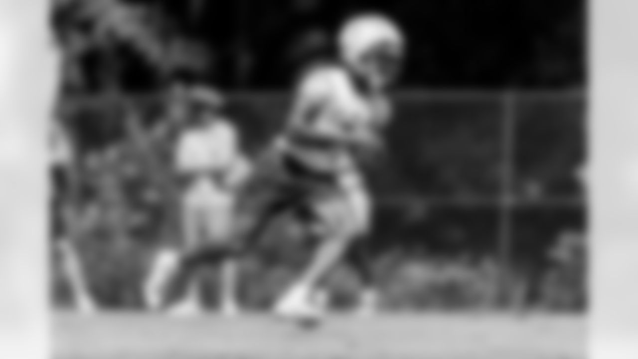 The Los Angeles Chargers practice on Friday, September 20, 2024 at UNC-Charlotte in Charlotte, NC.