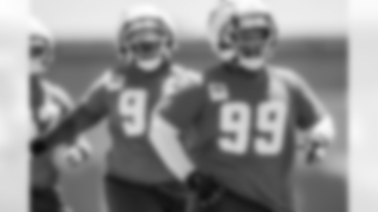 Los Angeles Chargers players participate in Phase 3 of the offseason program on Monday, June 16, 2025 at The Bolt in El Segundo, CA.