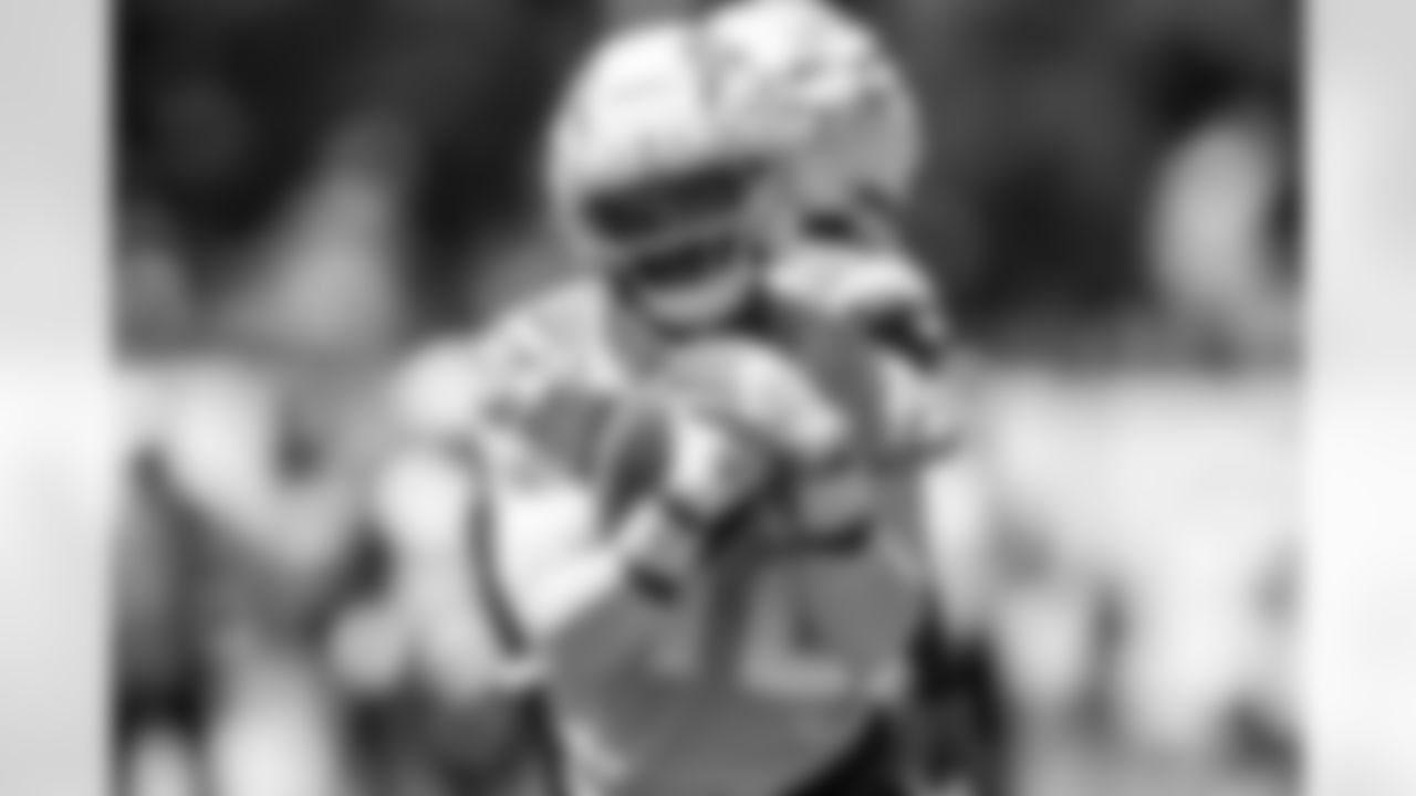 The Los Angeles Chargers practice at Training Camp on Wednesday, August 20, 2025 at The Bolt in El Segundo, CA.