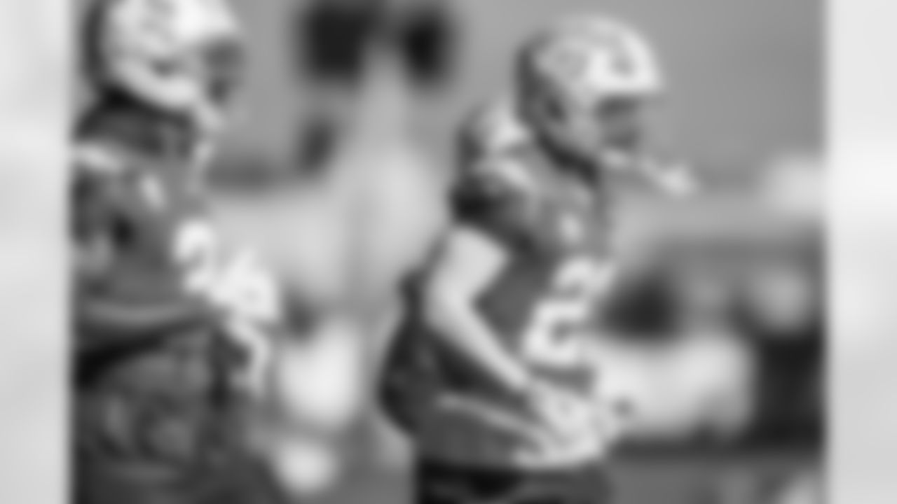 The Los Angeles Chargers practice on Friday, December 19, 2025 at The Bolt in El Segundo, CA.