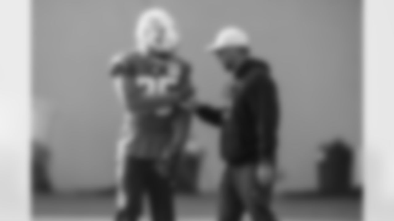 The Los Angeles Chargers practice on Wednesday, December 17, 2025 at The Bolt in El Segundo, CA.