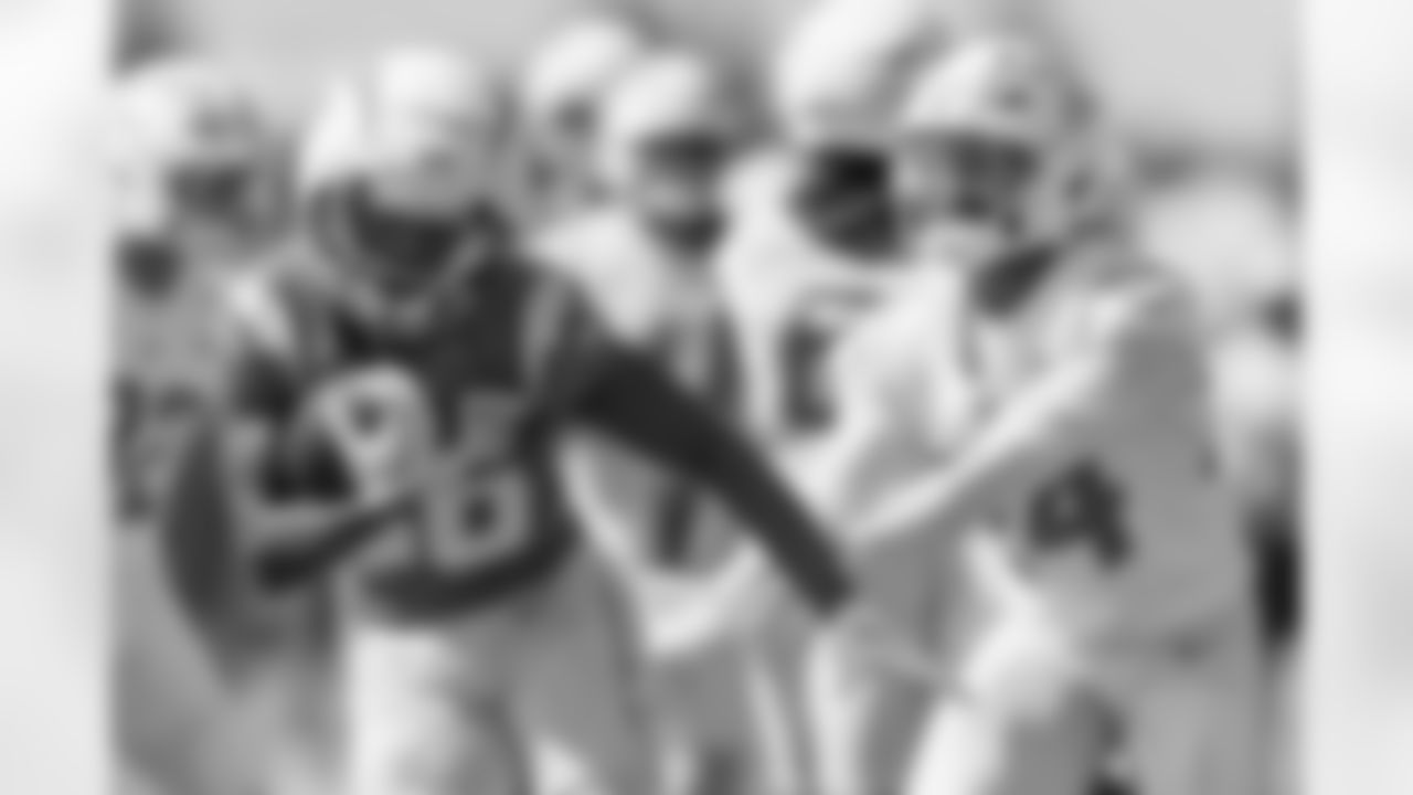 The Los Angeles Chargers practice at Training Camp on Wednesday, July 24, 2024 at The Bolt in El Segundo, CA.