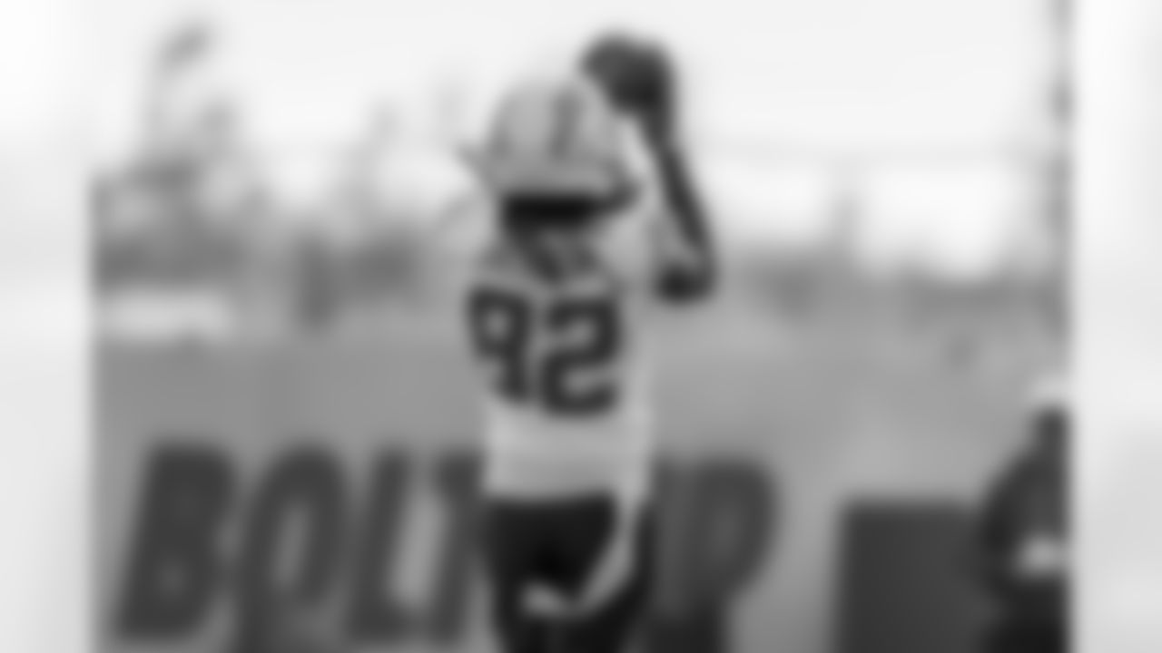 The Los Angeles Chargers practice on Thursday, November 13, 2025 at The Bolt in El Segundo, CA.