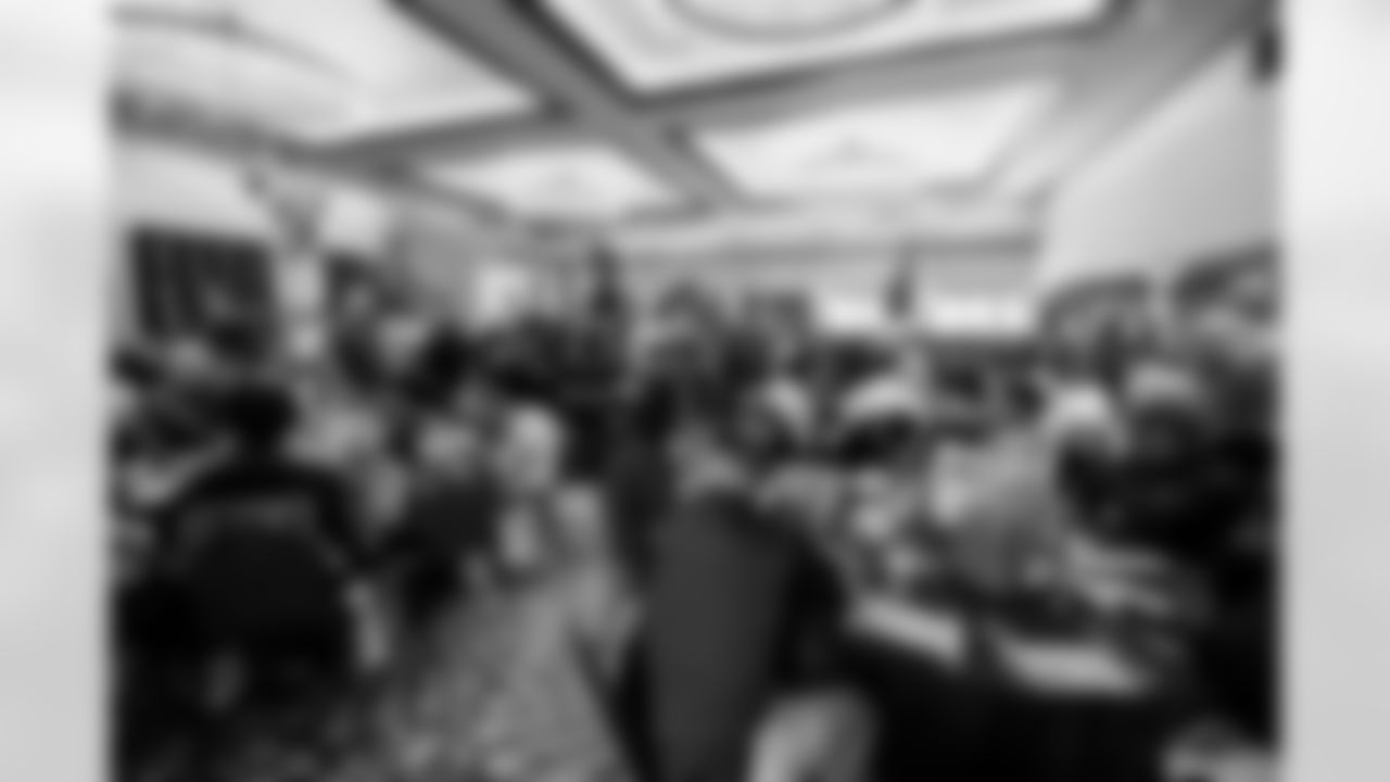 The Los Angeles Chargers participate in the 49th CIF-SS-Ford Championship Luncheon on Tuesday, November 25, 2025 at The Grand in Long Beach, CA.