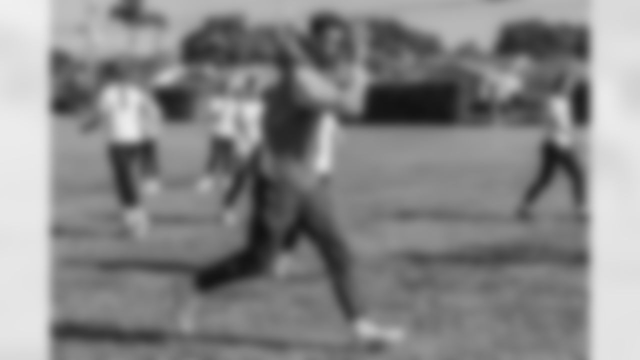 The Los Angeles Chargers host a girls flag football camp on Tuesday, December 02, 2025 at St. Joseph High School in Lakewood, CA.