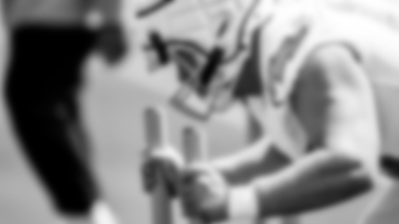 The Los Angeles Chargers hold Rookie Mini-Camp on Friday, May 10, 2024 at Hoag Performance Center in Costa Mesa, CA.