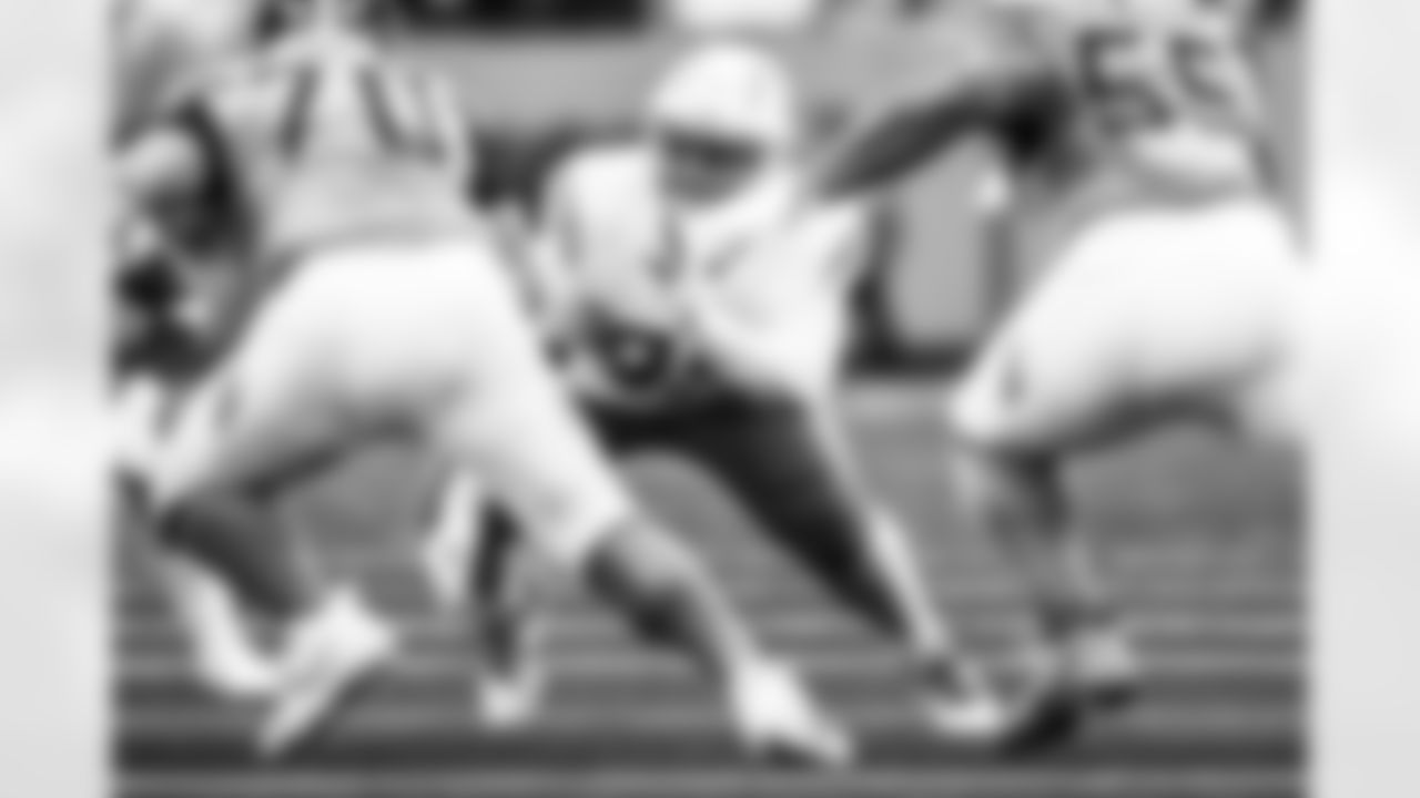 Take a look back at the Chargers Week 9 matchup with the Titans in monochrome.