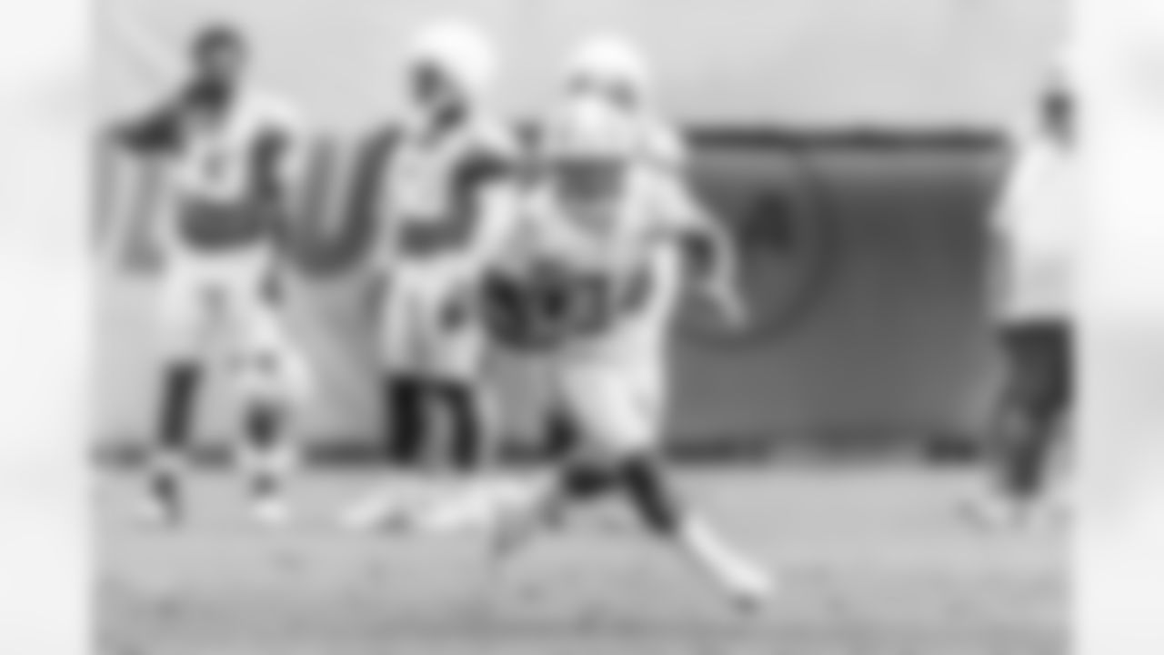 The Los Angeles Chargers hold Mandatory Mini-Camp on Wednesday, June 11, 2025 at The Bolt in El Segundo, CA.