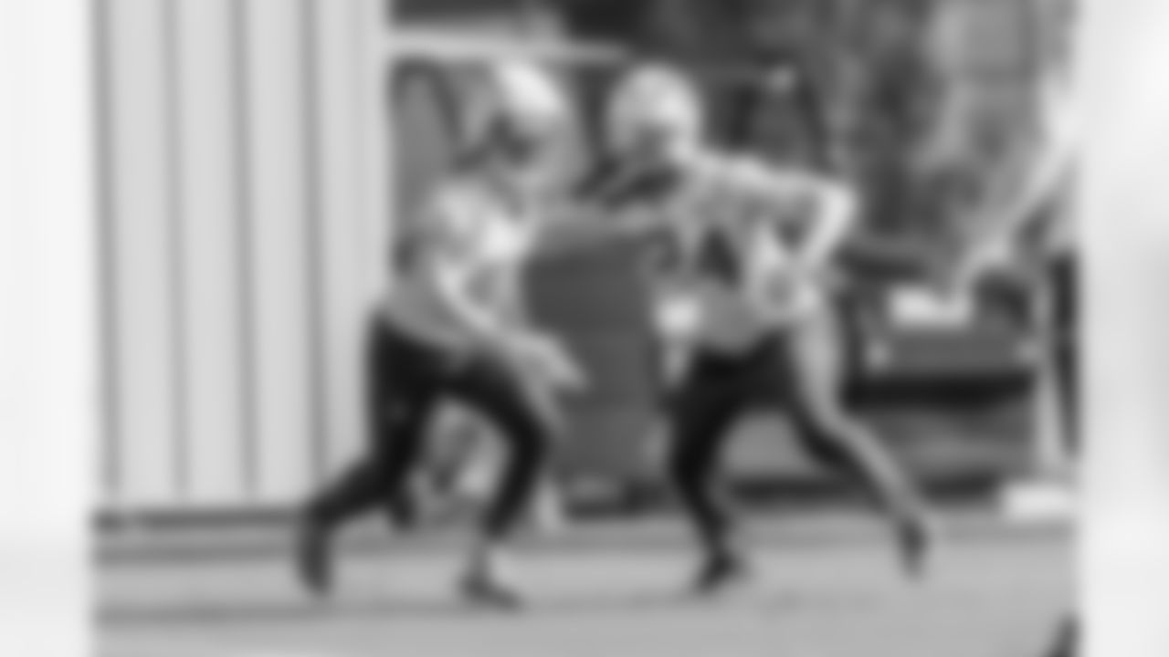 The Los Angeles Chargers practice on Friday, December 5, 2025 at The Bolt in El Segundo, CA.