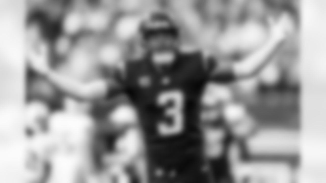 Chargers S Derwin James, Jr. (#3) in action during their Pro Bowl season.