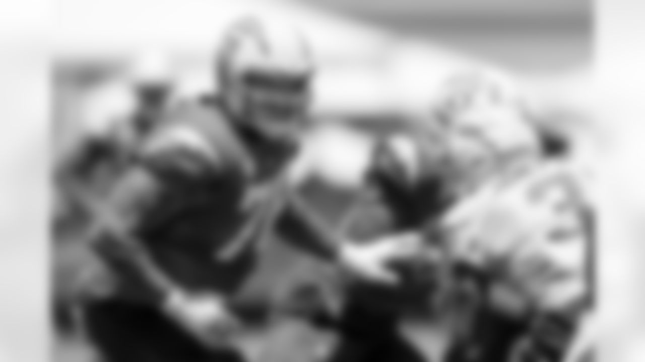 The Los Angeles Chargers practice at Training Camp on Friday, August 8, 2025 at The Bolt in El Segundo, CA.