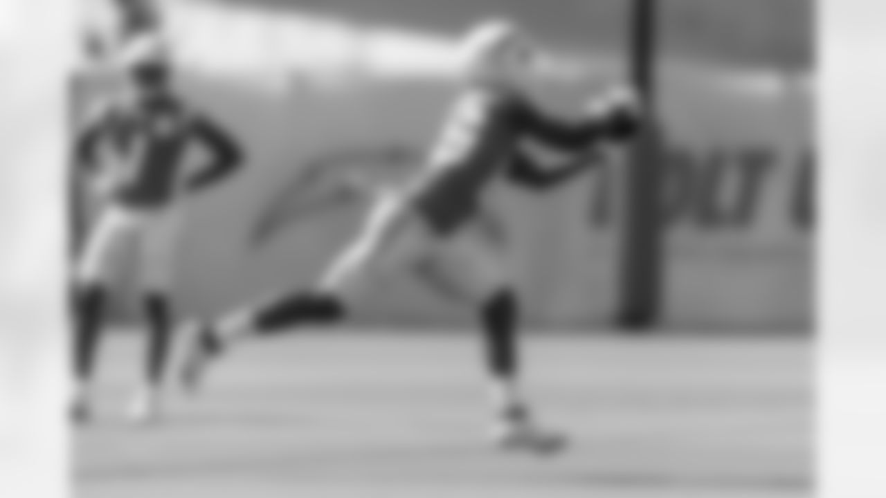 The Los Angeles Chargers practice at Training Camp on Wednesday, July 24, 2024 at The Bolt in El Segundo, CA.