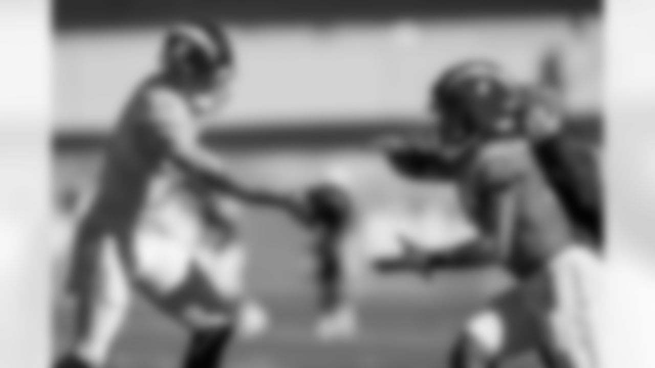 The Los Angeles Chargers practice on Tuesday, November 25, 2025 at The Bolt in El Segundo, CA.