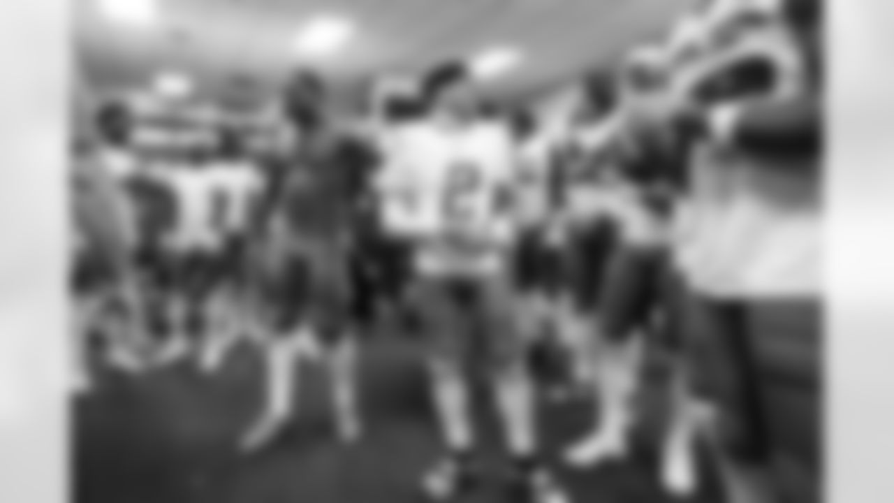 S Derwin James Jr. (3), DB Elijah Molden (2) and CB Benjamin St-Juste (24)