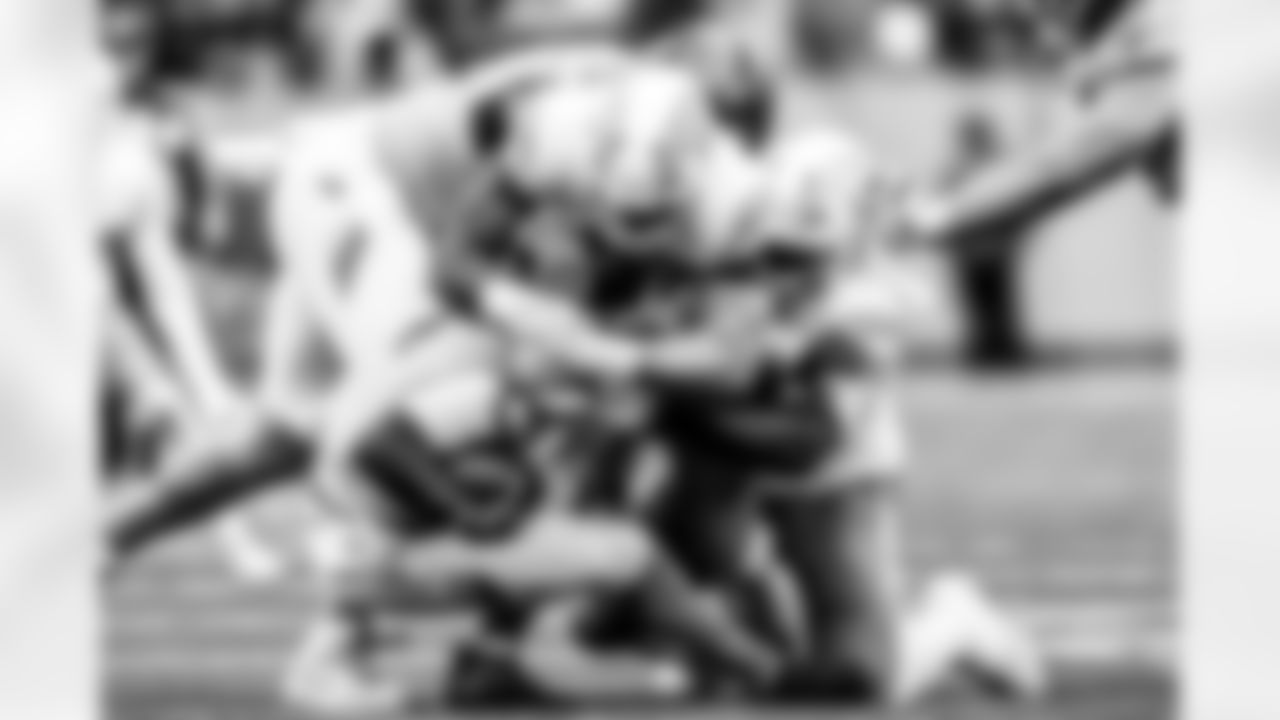 Take a look back at the Chargers Week 9 matchup with the Titans in monochrome.