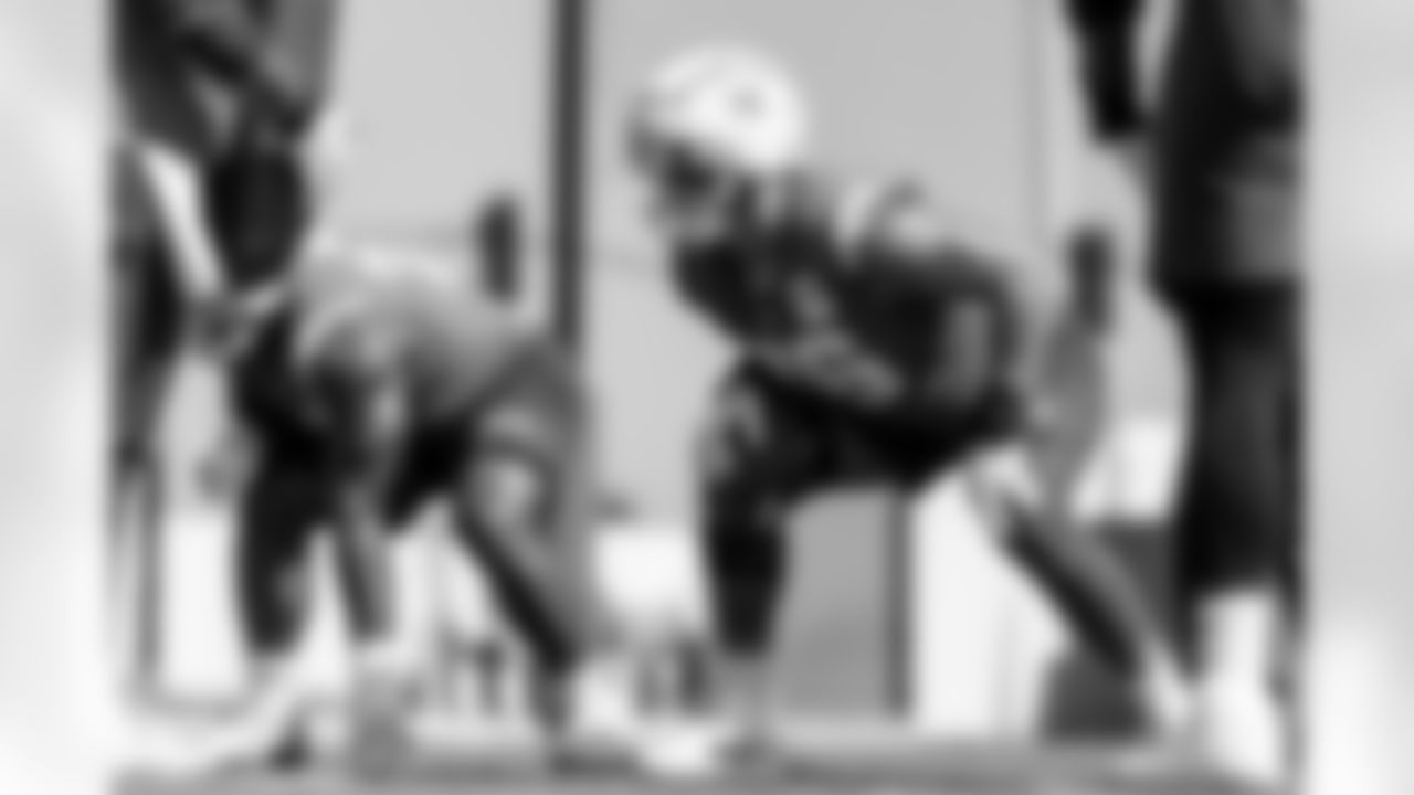 The Los Angeles Chargers practice on Wednesday, October 2, 2024 at The Bolt in El Segundo, CA.