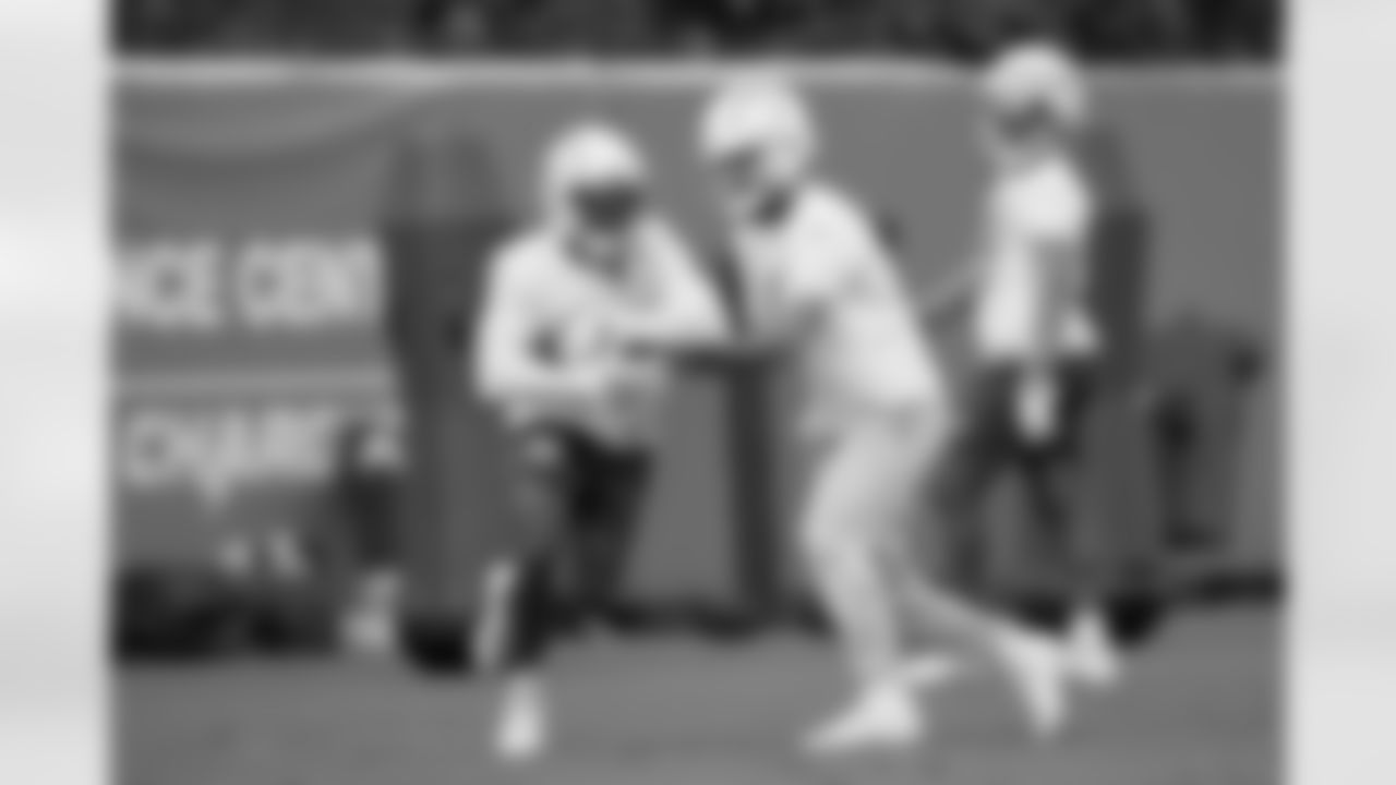 The Los Angeles Chargers practice on Wednesday, December 20, 2023 at Hoag Performance Center in Costa Mesa, CA.