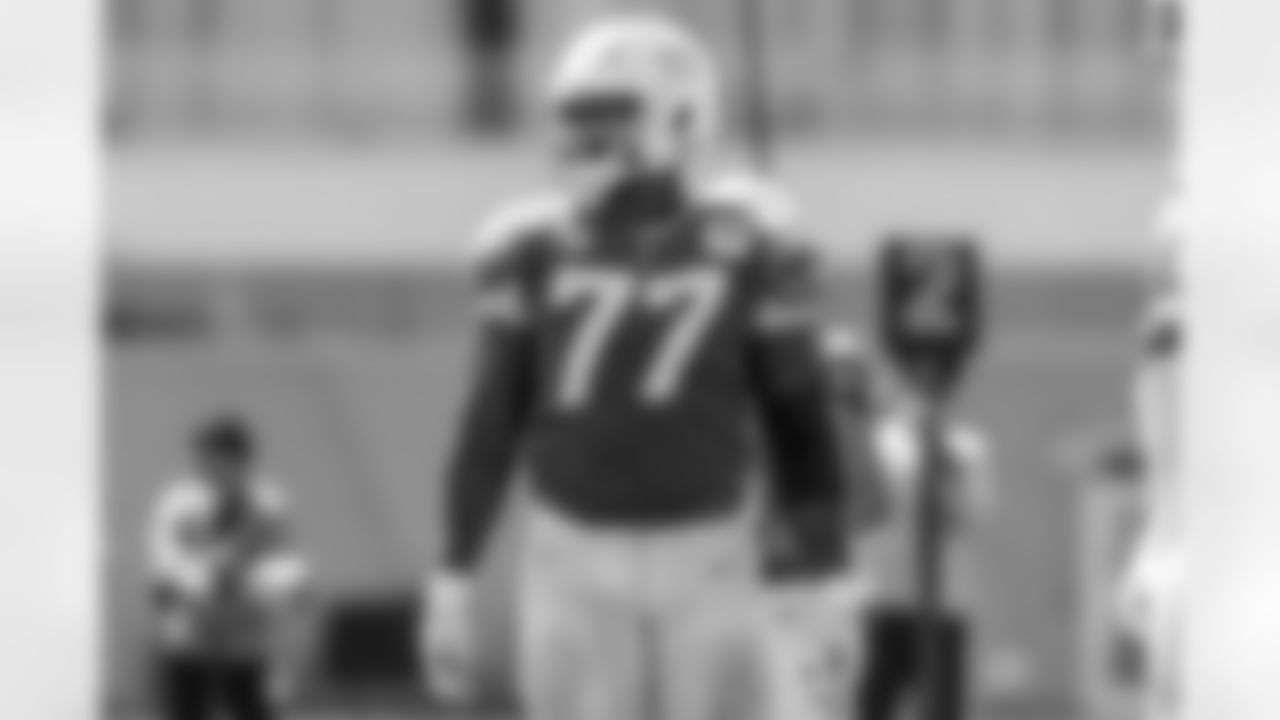 The Los Angeles Chargers practice on Wednesday, August 27, 2025 at The Bolt in El Segundo, CA.
