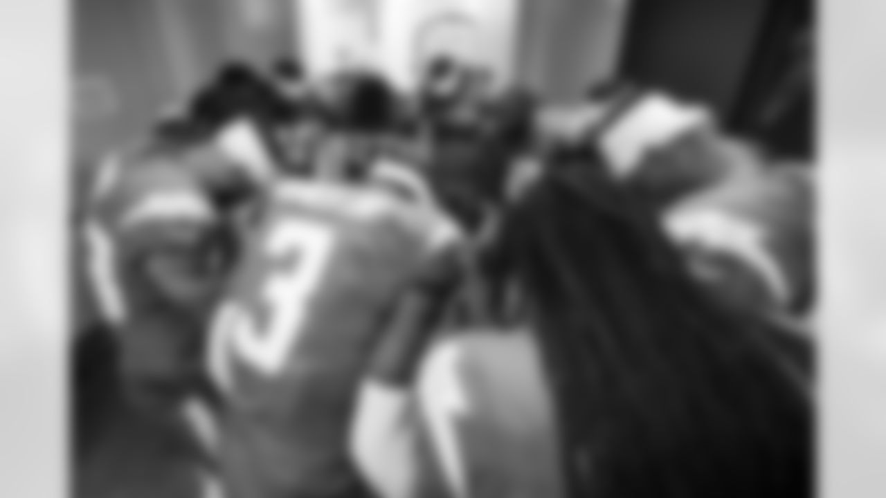 S Derwin James Jr. (3), CB Benjamin St-Juste (24), DB Elijah Molden (2) and CB Cam Hart (20)