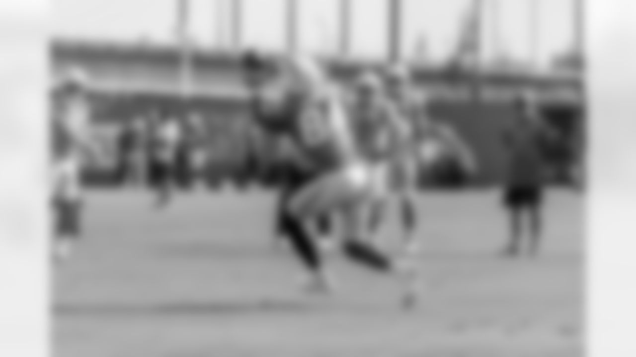 The Los Angeles Chargers practice on Wednesday, November 6, 2024 at The Bolt in El Segundo, CA.