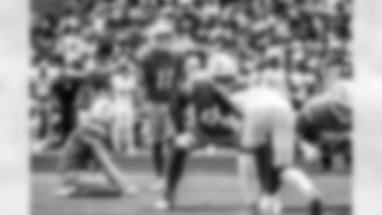 Take a look back at the Chargers Week 6 matchup with the Dolphins in monochrome!