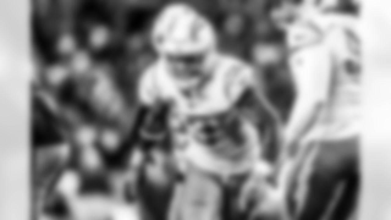 Take a look back at the Chargers Wild Card matchup with the Patriots in monochrome.