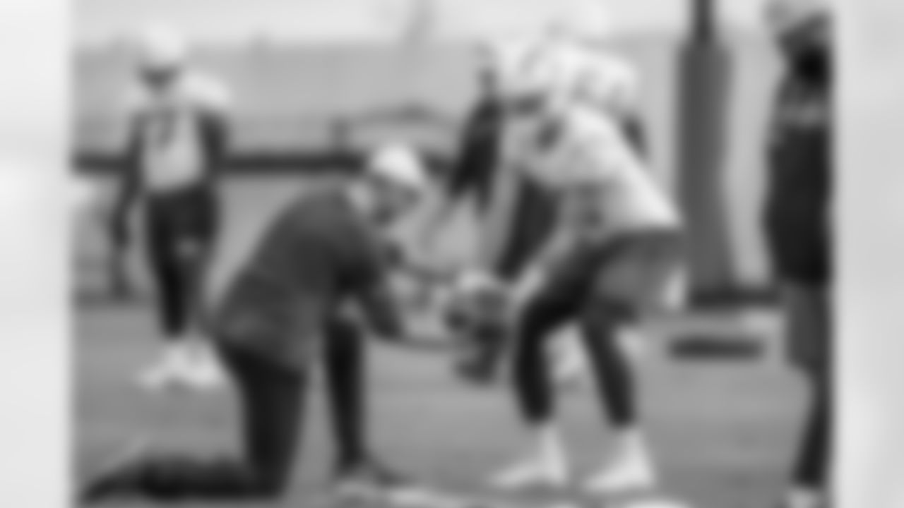 The Los Angeles Chargers practice on Thursday, November 13, 2025 at The Bolt in El Segundo, CA.