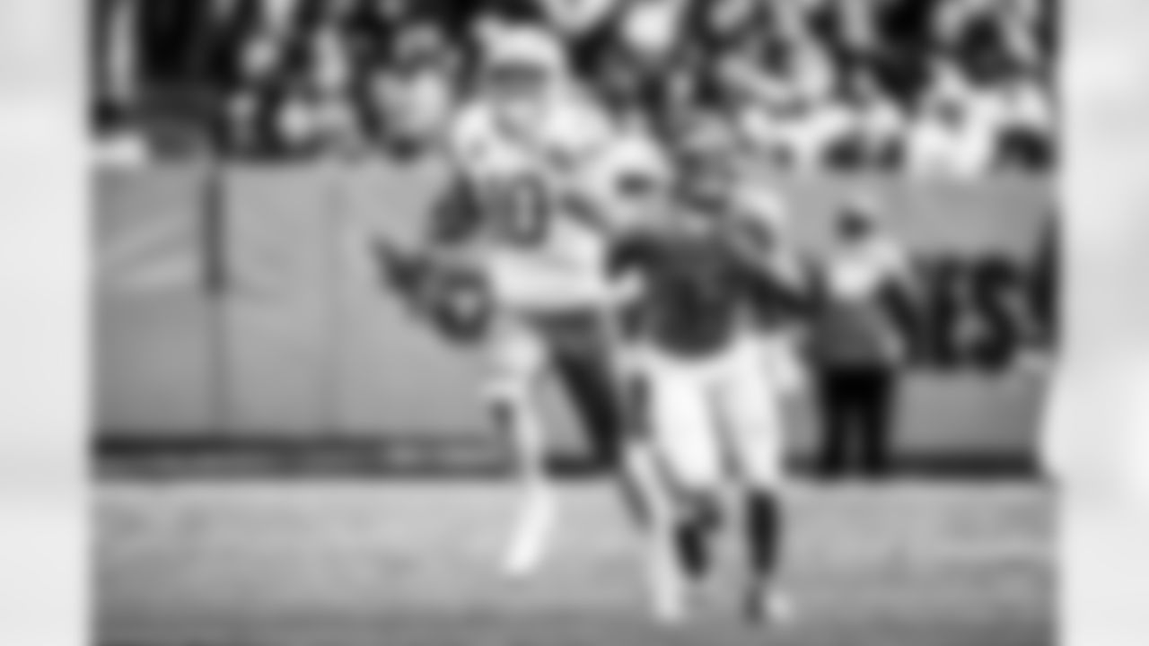 Take a look back at the Chargers Week 9 matchup with the Titans in monochrome.