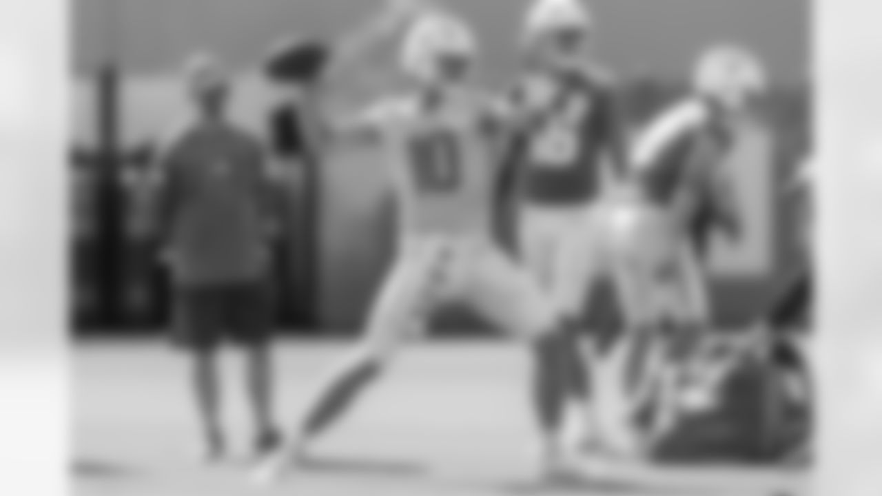 The Los Angeles Chargers practice at Training Camp on Wednesday, July 24, 2024 at The Bolt in El Segundo, CA.