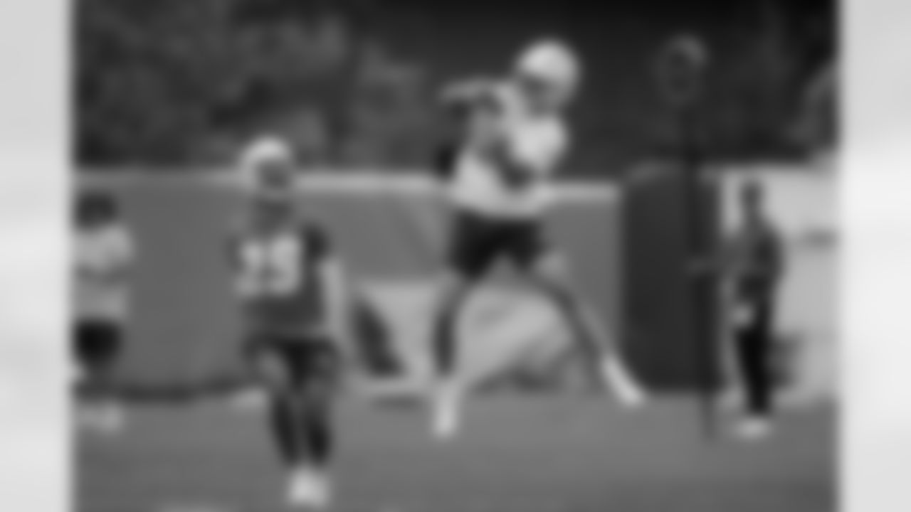 The Los Angeles Chargers hold OTA's on Monday, May 20, 2024 at Hoag Performance Center in Costa Mesa, CA.
