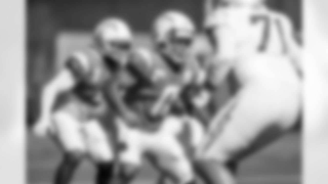 The Los Angeles Chargers practice on Tuesday, October 28, 2025 at The Bolt in El Segundo, CA.