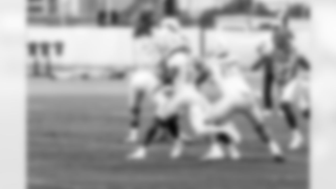 The Los Angeles Chargers hold Mandatory Mini-Camp on Wednesday, June 11, 2025 at The Bolt in El Segundo, CA.