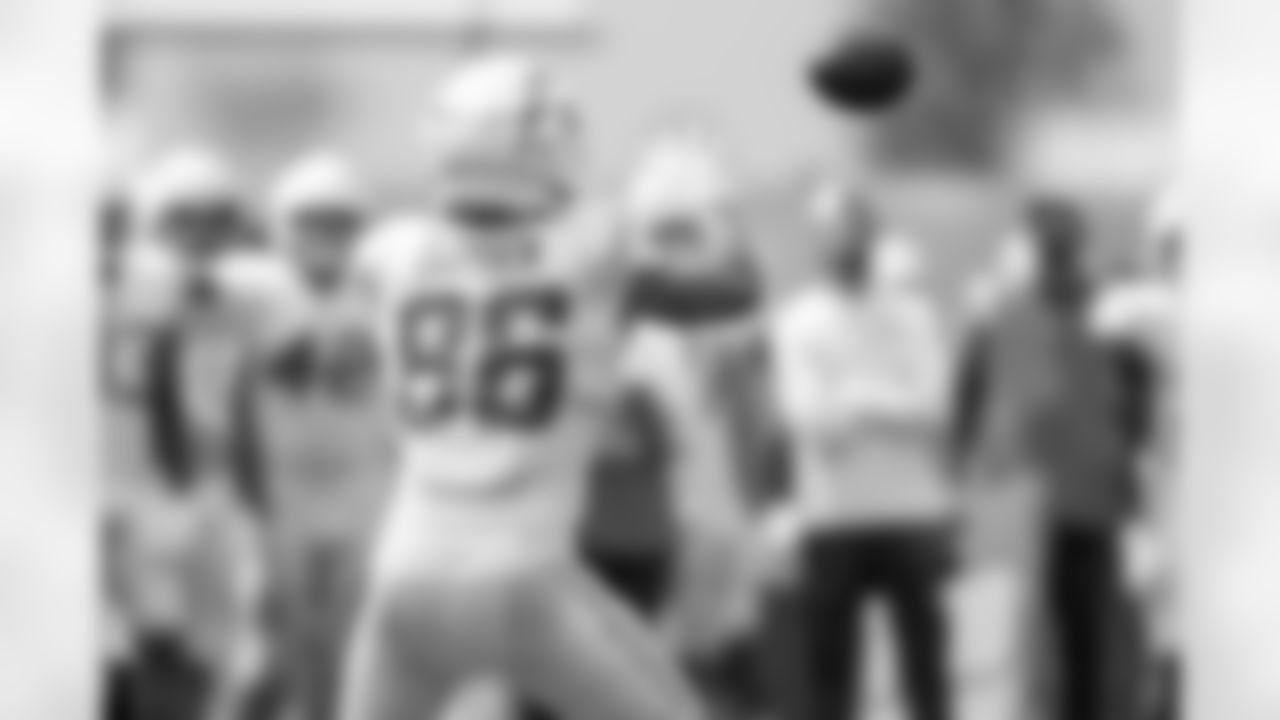 The Los Angeles Chargers practice at Training Camp on Monday, July 28, 2025 at The Bolt in El Segundo, CA.