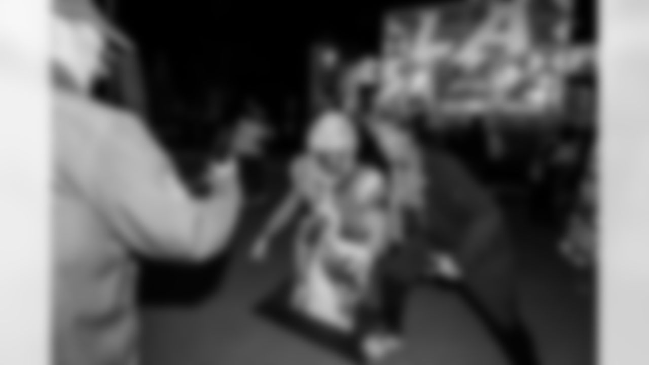 Fans gather at The Bolt for the Fan Rally + Drone Show on Friday January 9th, 2025